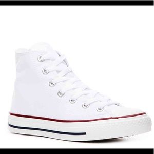 White Hi Top Chuck Taylor